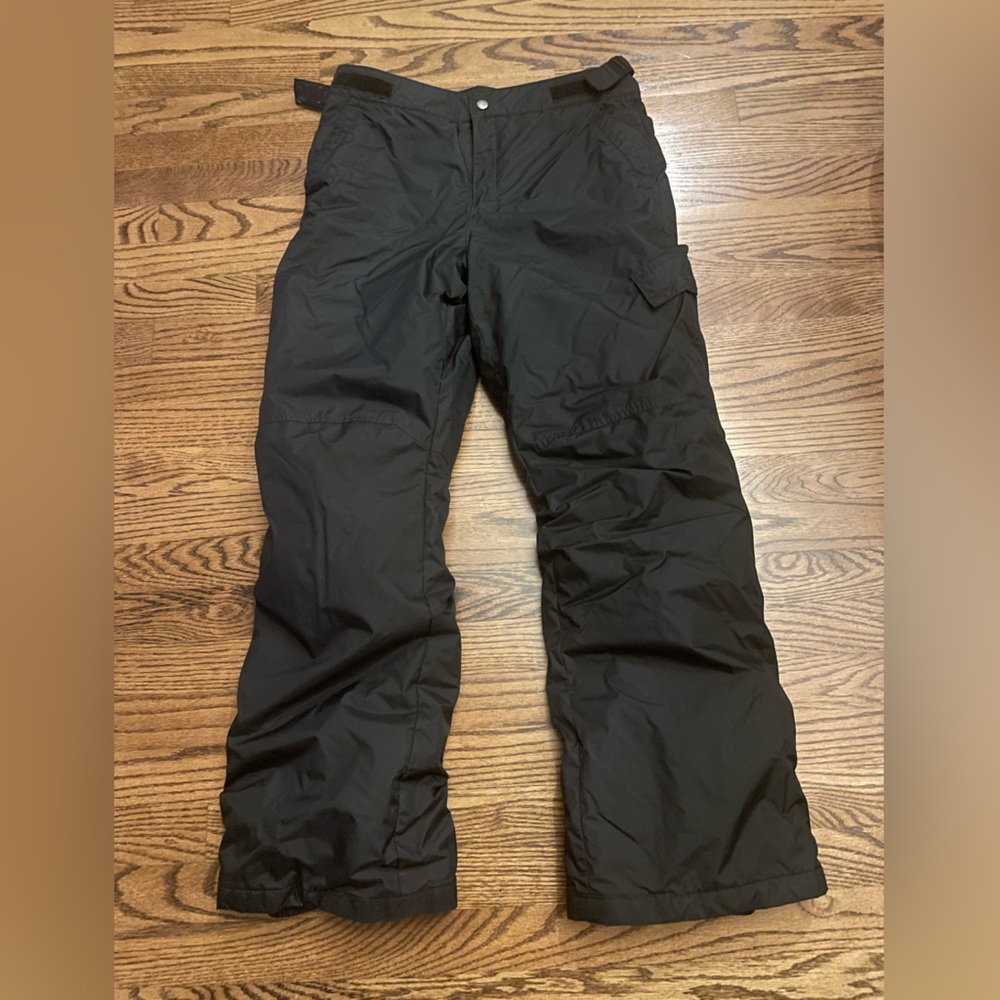Columbia Boys XL (18) black ski/snow pants with adjustable waist